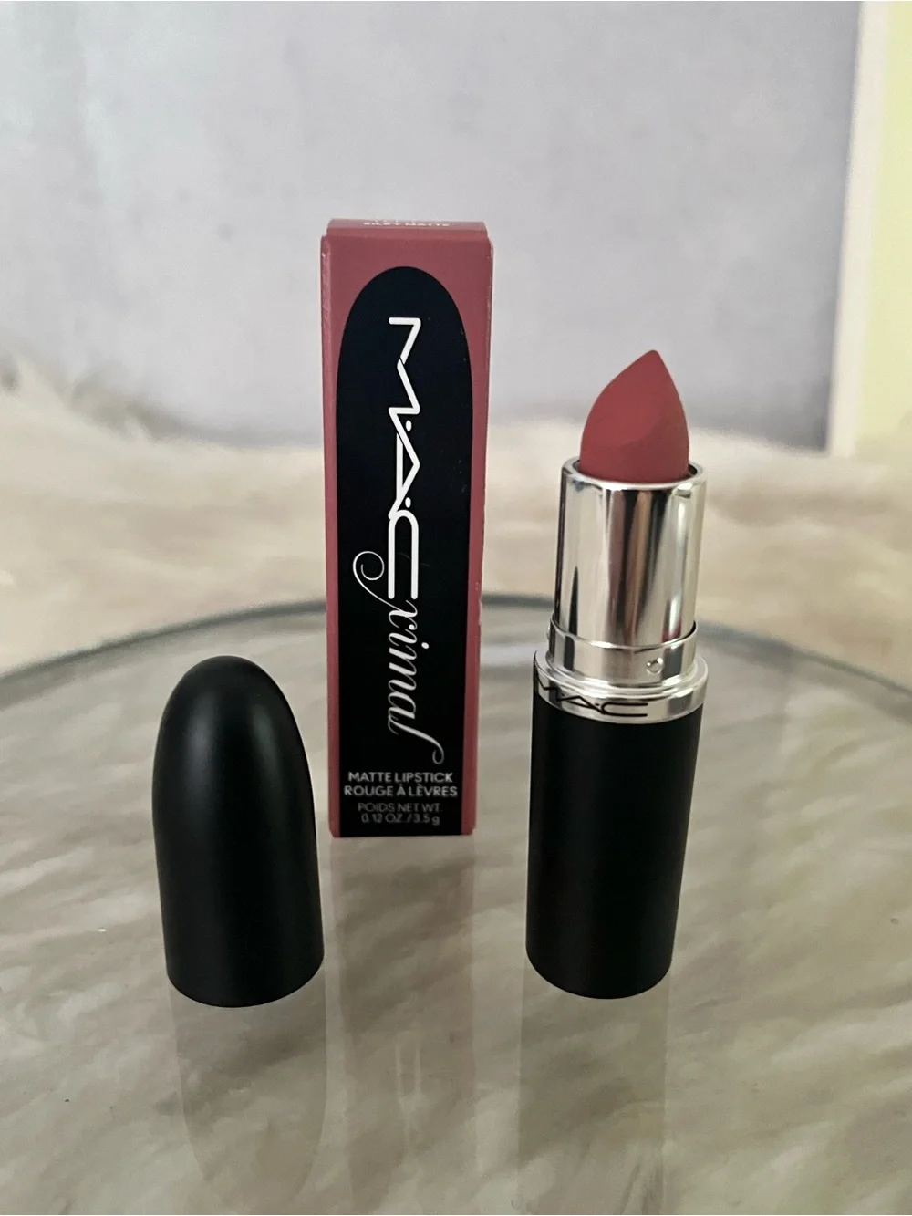 NEW MAC Cosmetics M·A·Cximal Silky Matte Lipstick Velvet Teddy 617